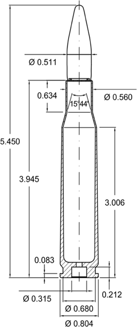 12.7 x 99 .50 BMG – EBB - (Enhanced Barrier Bullet) - Görsel 2