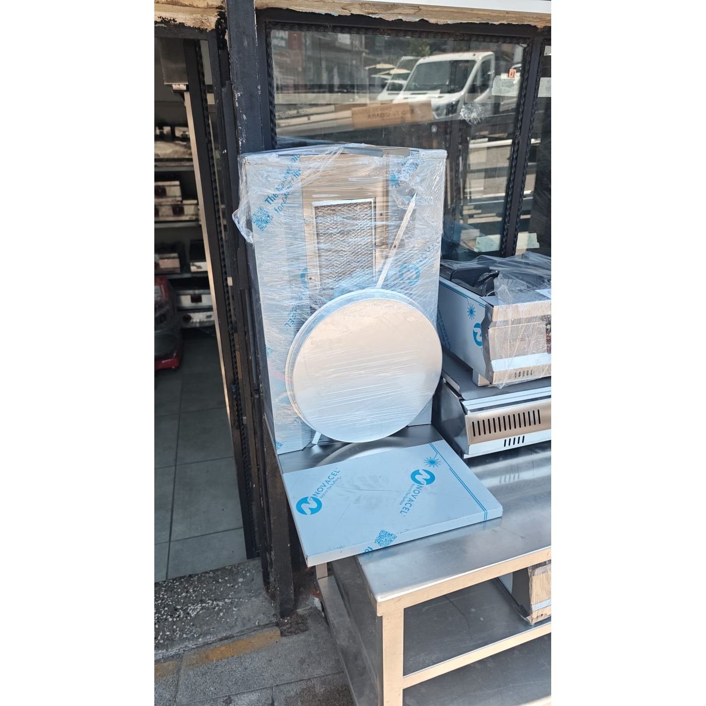 Krom Döner Ocağı Standı - Model A