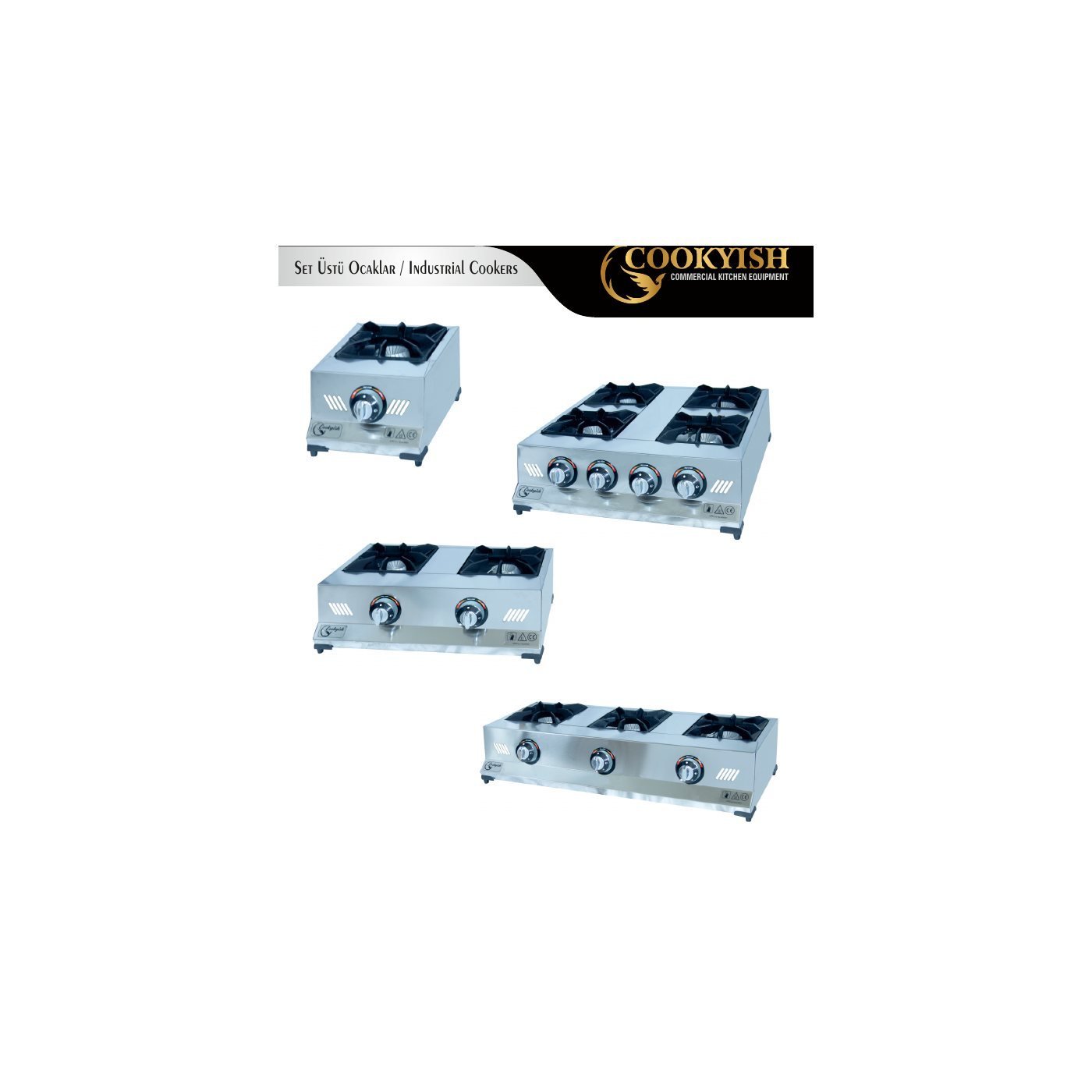 Dörtlü Set Üstü Ocak - Cookyish CKH-021