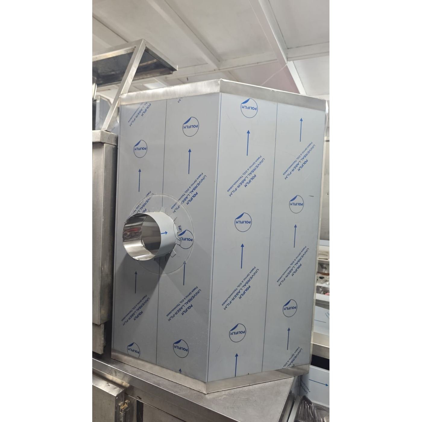 100 cm Krom Davlumbaz